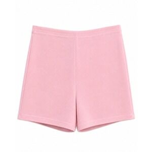 Vintage Jantzen Pink Knit Lounge Shorts Womens Size 18 Made in USA Elastic Waist